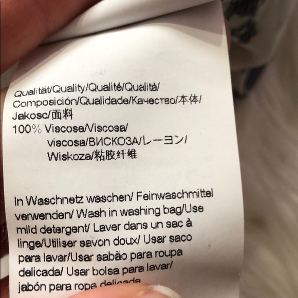 Hugo Boss Black and Gray Camouflage Blouse - Picture 8 of 8